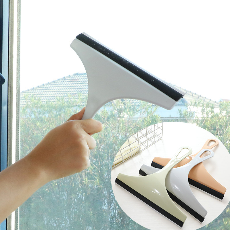 Household soft rubber glass cleaner, window glass scraper, bathroom floor tile scraper, cleaning tool