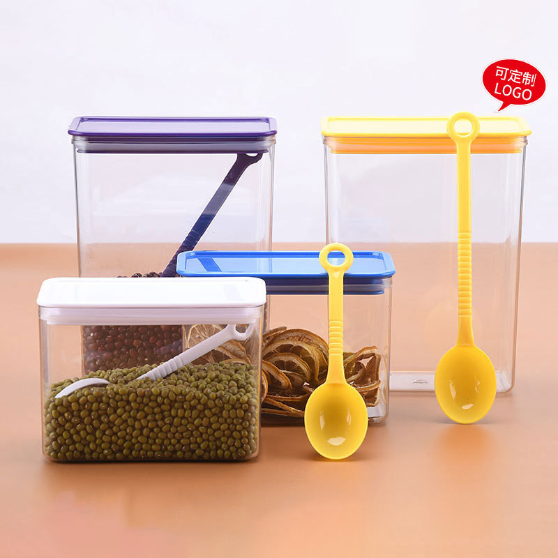 Kitchen sealed jars, thickened transparent insect-proof storage boxes for grains and cereals, storage jars, moisture-proof and fresh-keeping sealed boxes for dried fruits Application Scenario