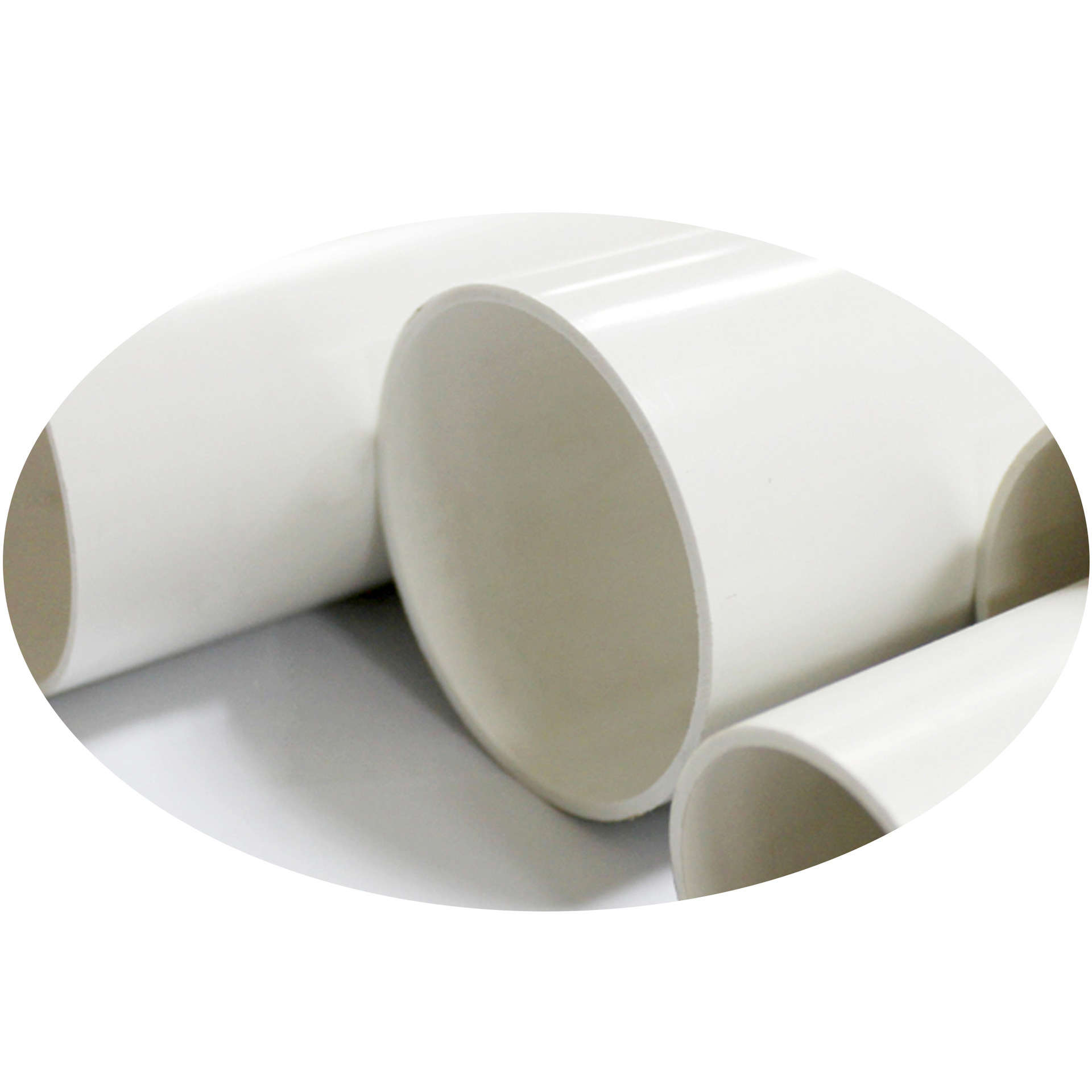 Manufacturer's supply of PVC drainage pipes, household sewage pipes, white U-PVC downspout, rainwater drainage pipes and sewer pipes Item Picture
