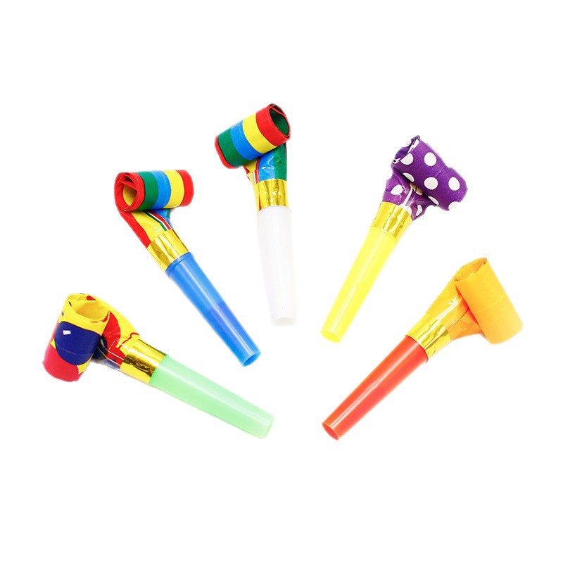 Creative children's cute dragon whistle, telescopic whistle, blow blow roll cartoon toy, baby birthday party horn Item Picture