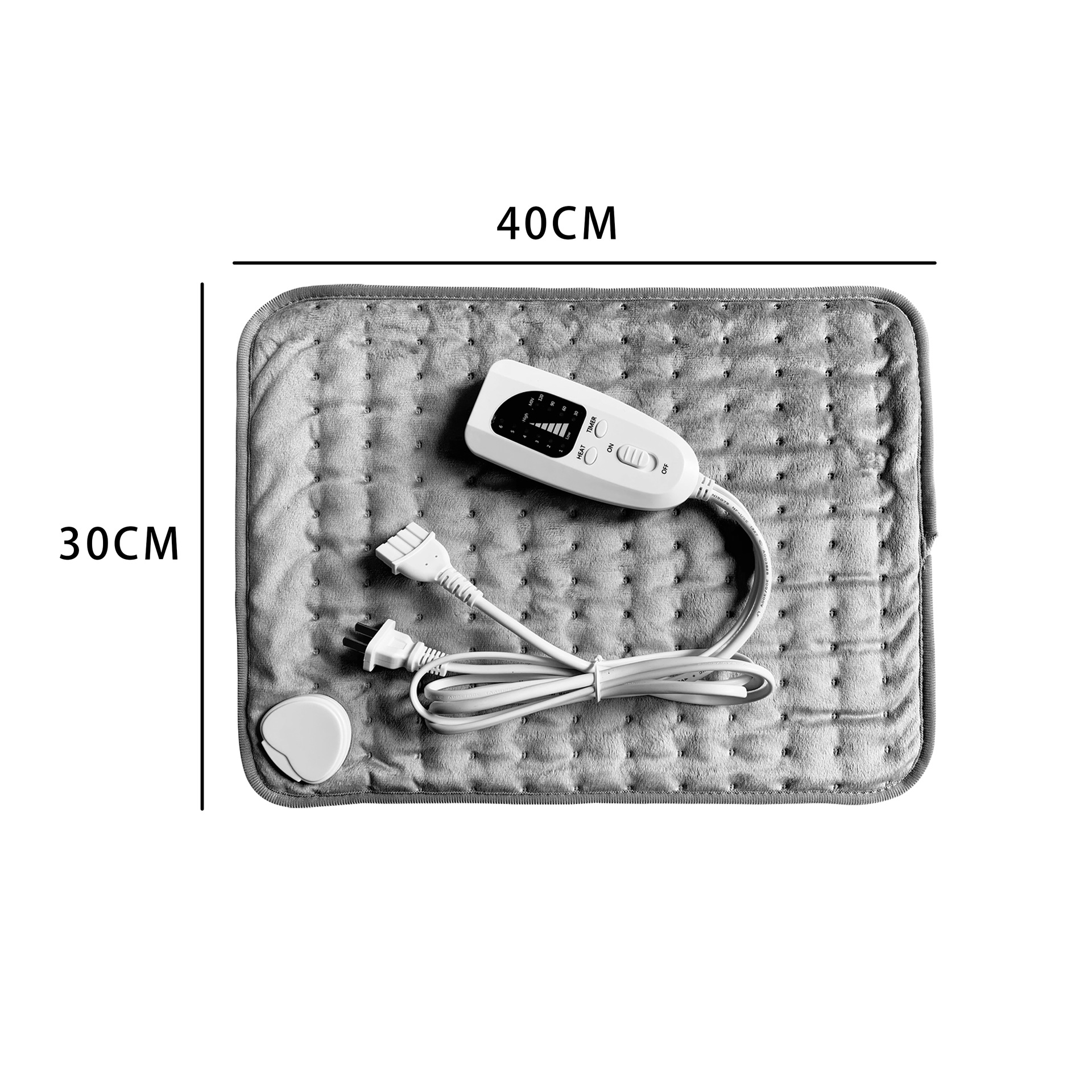 Cross-border exclusive physiotherapy heating pad, high-pressure heating pad, six-position adjustment, home shoulder and neck knee pads, warm body heating pad Item Picture