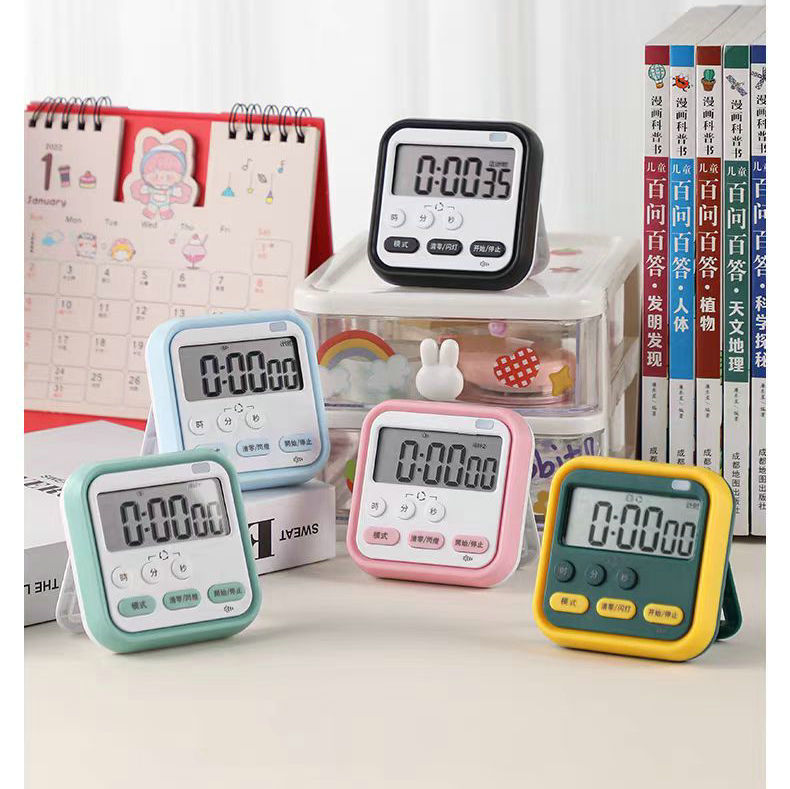 Student-specific silent countdown timer, children's time management, special kitchen timer for college entrance examination and postgraduate entrance examination details Picture