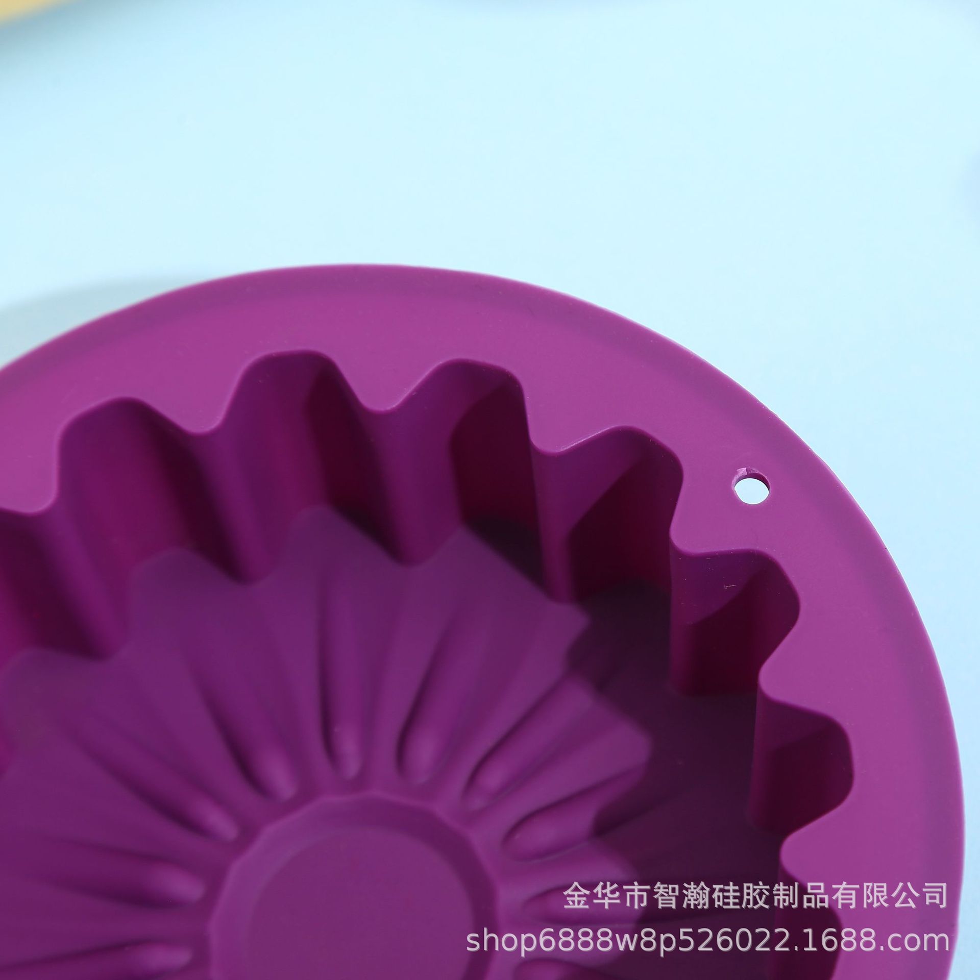 跨境烘焙模具食品级硅胶小雏菊太阳花蛋糕模花型DIY蛋糕模具批发细节图