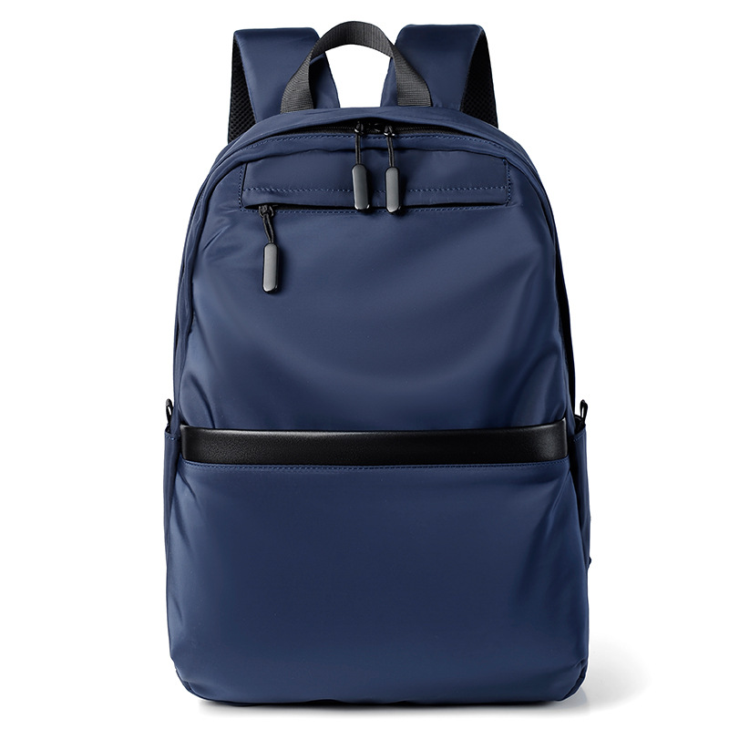 Cross-border new fashionable large-capacity backpacks, men's business computer backpacks, student schoolbags, gift distribution details Picture