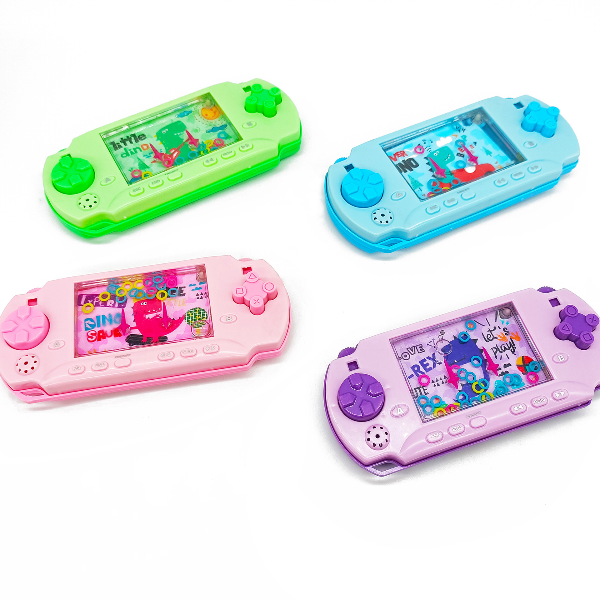 Nostalgic classic mobile game water machine ring toss toy dinosaur game water machine ring toss game water machine ring toss Item Picture