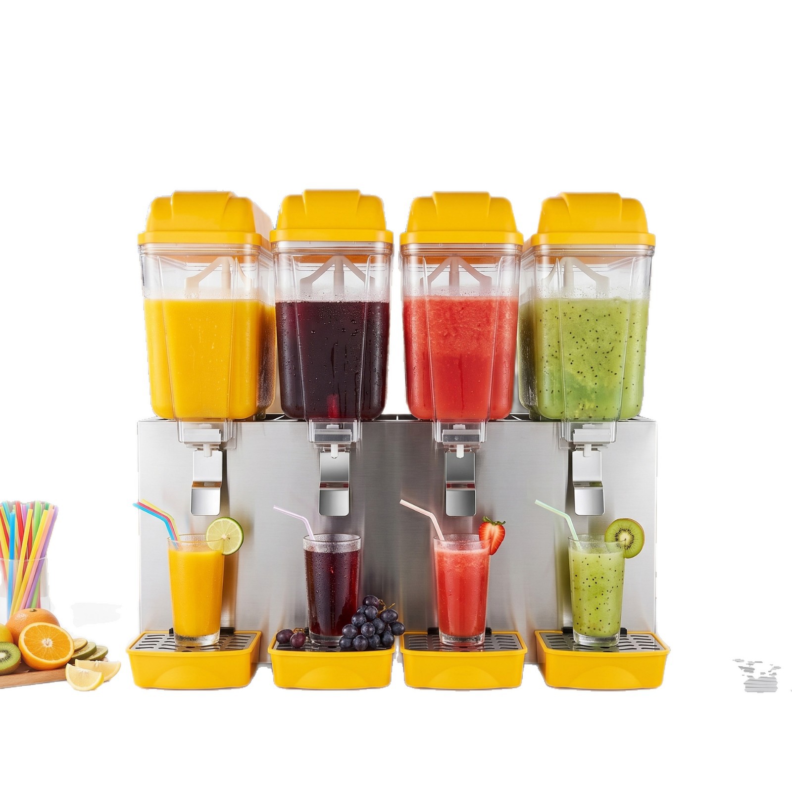 Cross-border foreign trade exclusive commercial cold and hot drink machines, milk tea shop juice machines, buffet beverage machines factory direct sales Item Picture