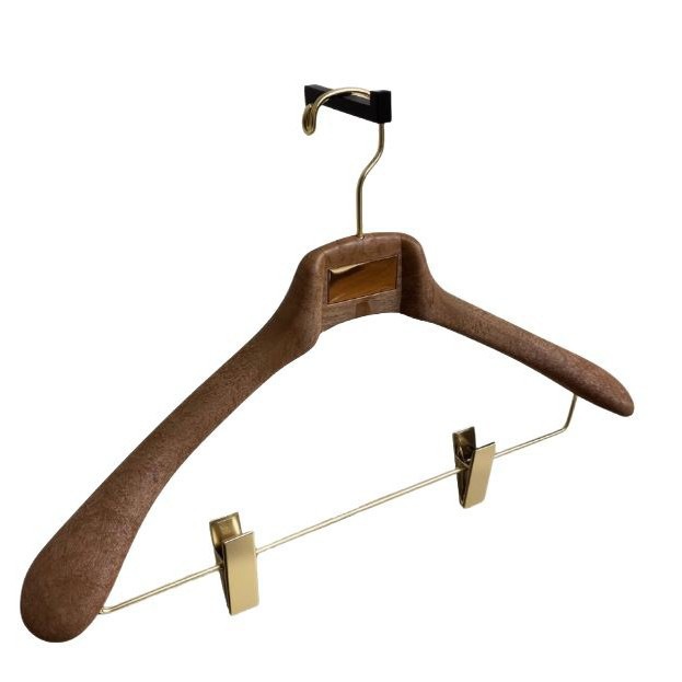 榉木衣架/拉毛布/儿童裤夹/手套/jk衣架白底实物图