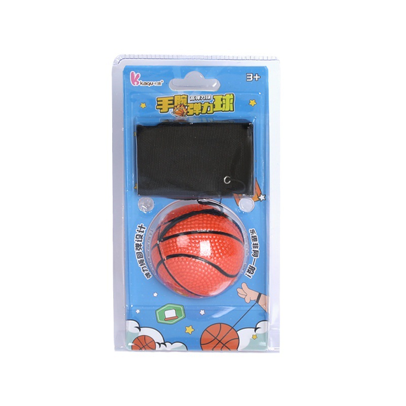 ويرتد الأطفال الذين يحملون حبال إلى المعصم للعب كرة المضرب المضغوط Item Picture