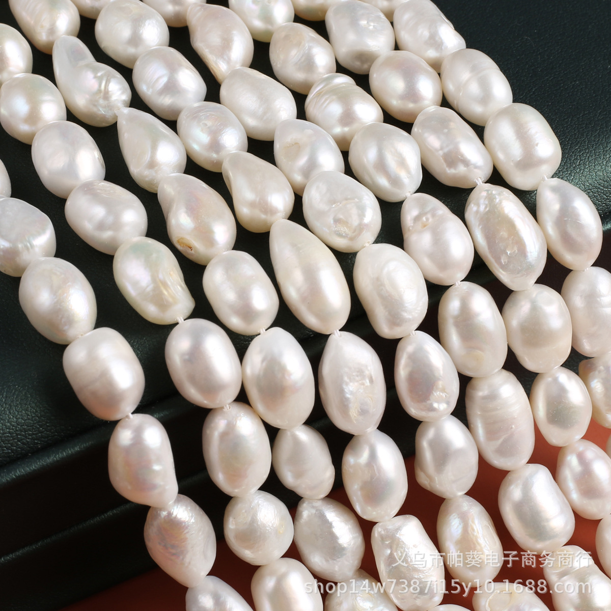 Natural freshwater pearl straight-hole beads DIY jewelry accessories, handcrafted jewelry necklaces, wholesale and production