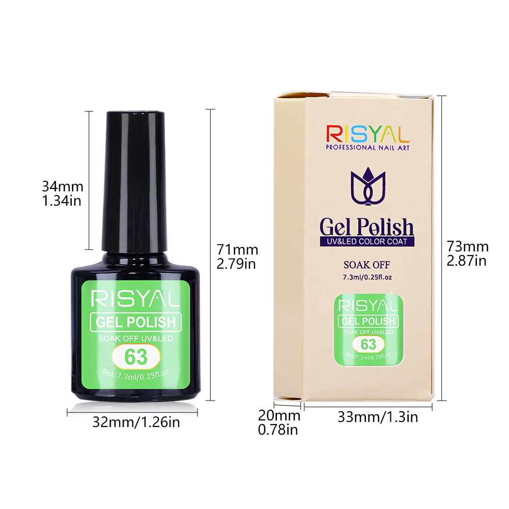 shanilak Cross-border Exclusive Gel polish New green nail Polish, nail polish color glue, nail polish factory wholesale Application Scenario