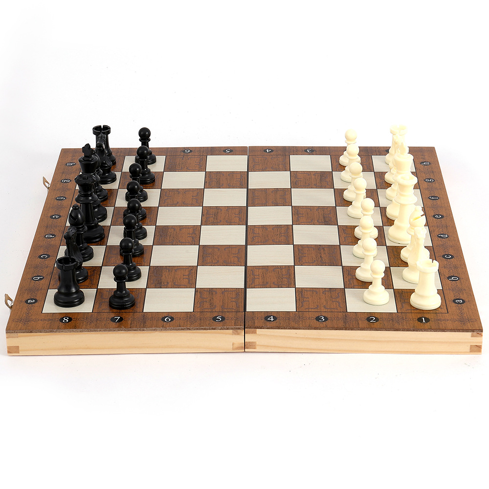 Direct sales and wholesale of multi-sized two-in-one magnetic chess board game toy cards from cross-border manufacturers details Picture
