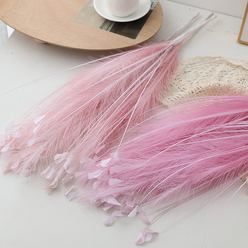 仿真花婚礼装饰仿真烟花彩色孔雀草室内布置假花飞凌草一件代发