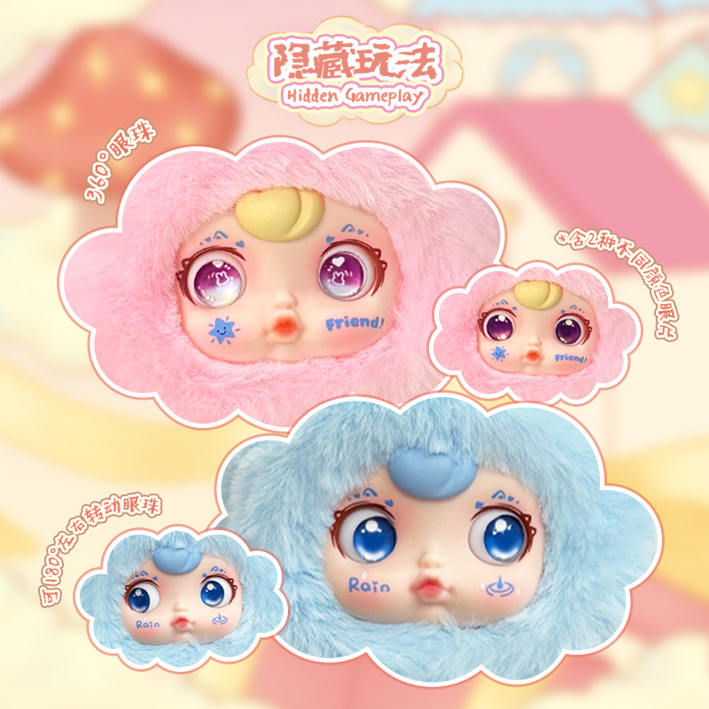 Youmi Rongrong Fairy Tale Town Plush blind boxes, children's student dolls, toys, gifts, home and bedroom decorations Specification image