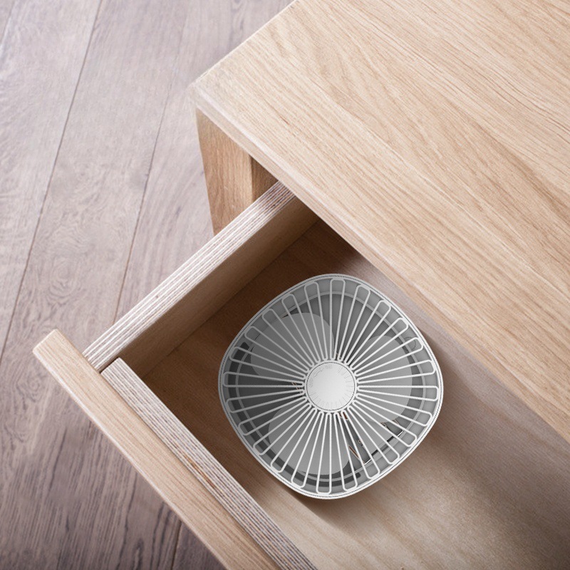 Ice-sensing all-in-one folding fan with multiple silent Settings, Type-C charging, portable home fan details Picture