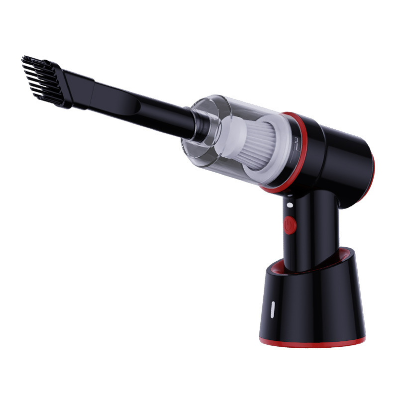 Car vacuum cleaner with strong suction power, suitable for both home and car use, high-power interior, super strong, small, wireless charging, handheld Item Picture