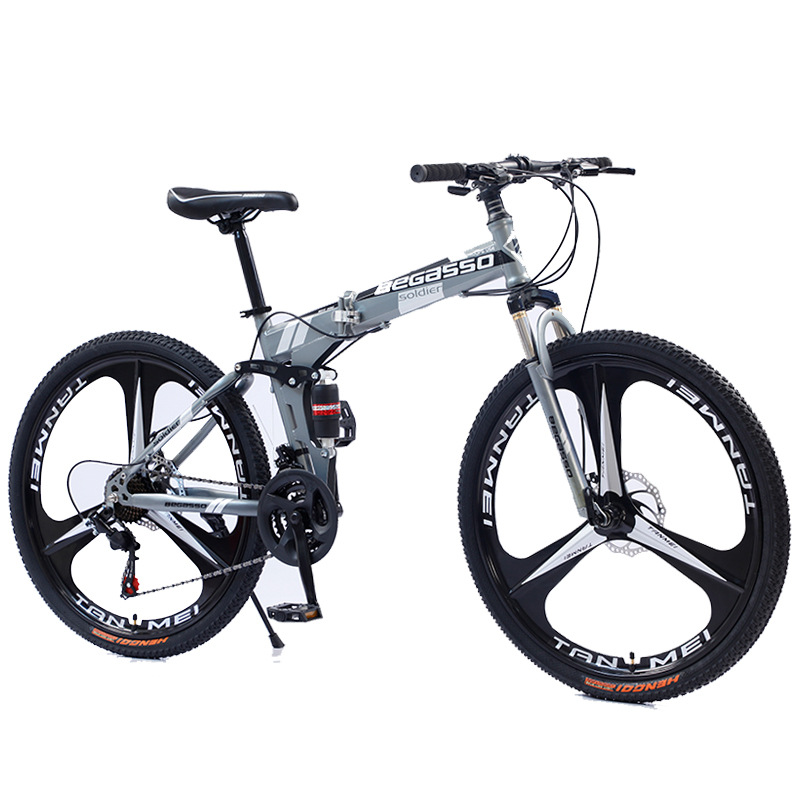 Cross-border wholesale of folding mountain bikes, adult variable-speed mountain bikes, soft-tail student bikes, and outdoor off-road bikes Application Scenario