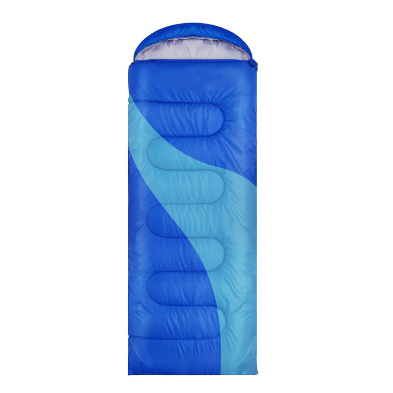 1300-gram camping full-print sleeping bag for outdoor use, which can be spliced into a double sleeping bag details Picture