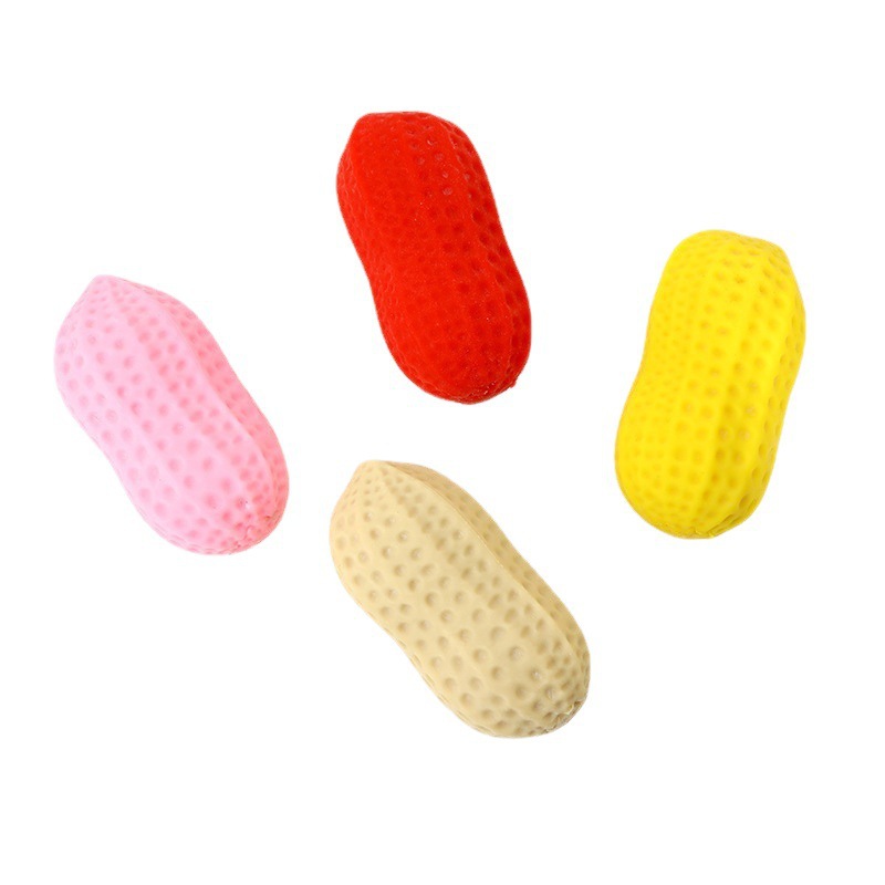 The same style of simulation peanut pinching fun flour release ball as Xiaohongshu, children's stress-relieving squeezing toy manufacturer, street stall batch Item Picture