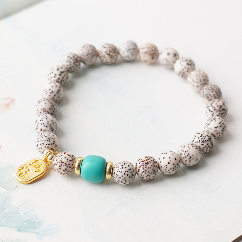 Natural star and moon bead wealth-attracting bracelet with beaded beads, ancient-style fashionable hand ornaments for both men and women, cultural and artistic bracelet accessories Application Scenario