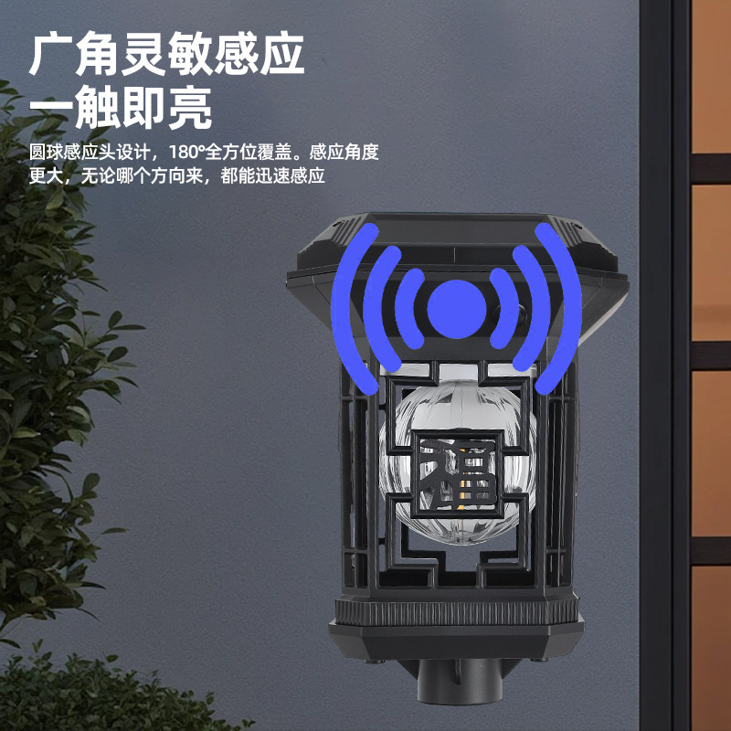 太阳能地插灯户外庭院装饰灯防水防尘太阳能照明灯产品图