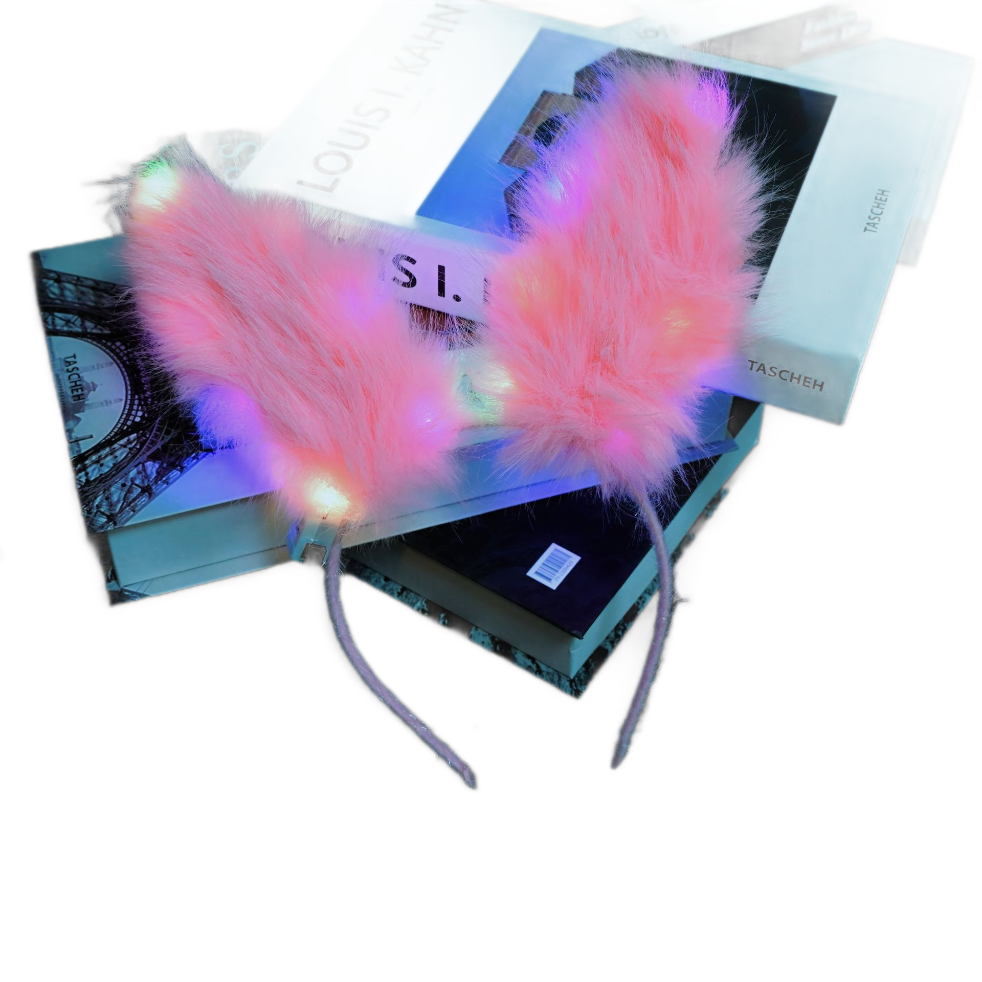 New products for street vending: thickened fox fur rabbit ears, luminous headbands, night market street stalls, small gifts, and luminous toys wholesale Item Picture