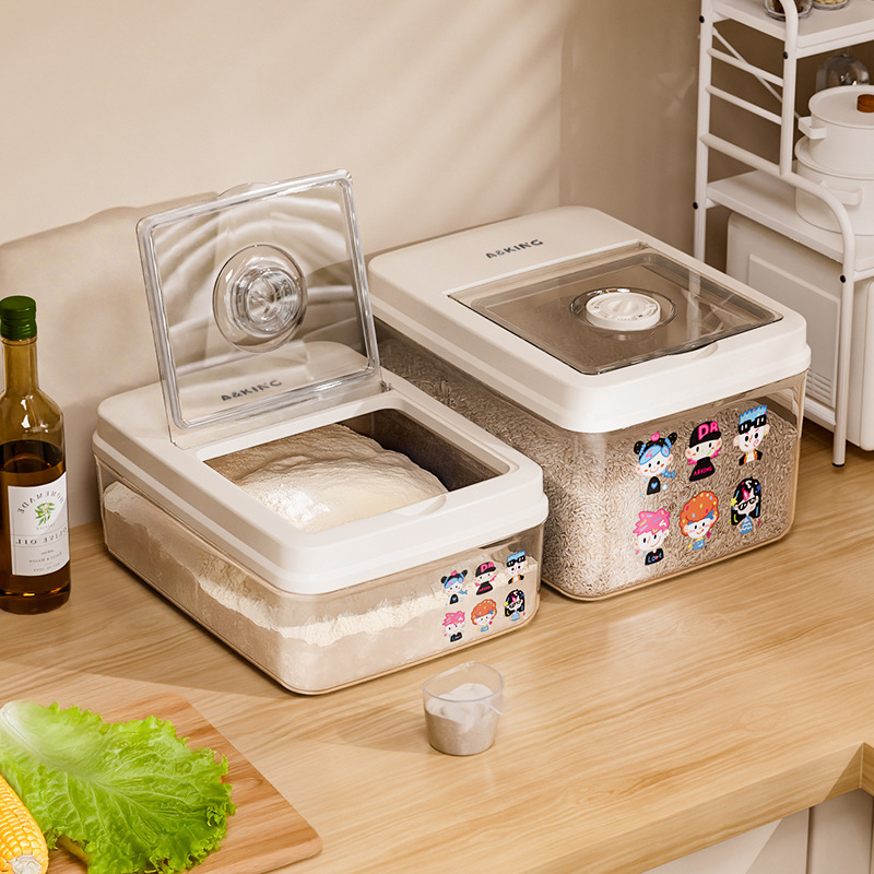 صناديق خزن الأرز من الحبوب في المطابخ Specification image