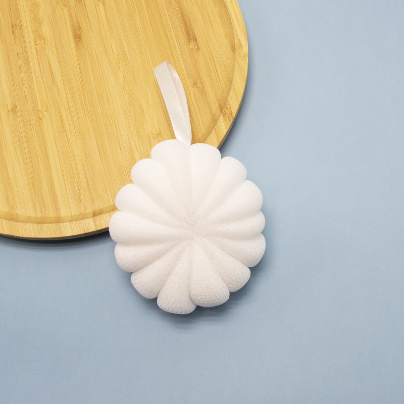 New 50g bath ball, non-scattering soft bath flower, universal bath foaming net, single ball, large scrubbing ball Specification image