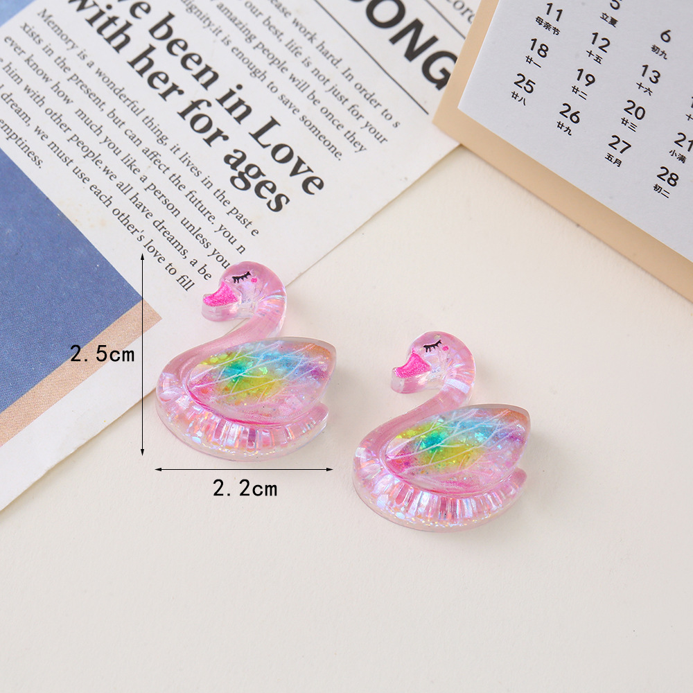 Korean cartoon luminous jewelry accessories, little rabbit, little cat, cherry patch, diy phone case, headwear, hair tie materials Application Scenario
