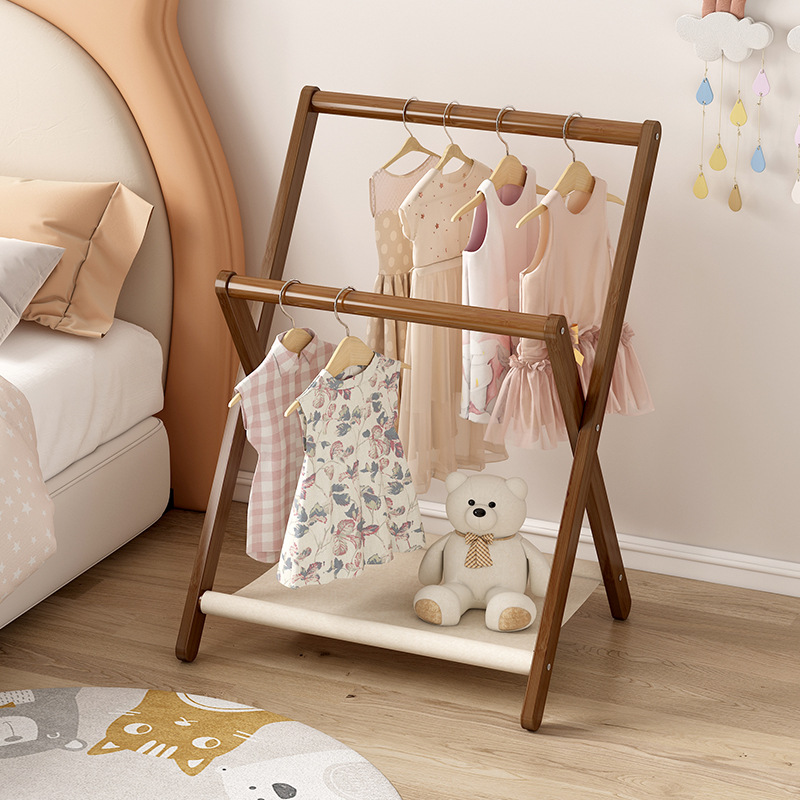 宠物衣架迷你落地式狗狗专用挂衣架猫咪衣服置物架简易小型衣帽架产品图