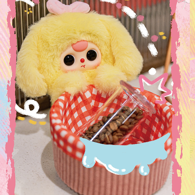Three-year-old child storage basket, plush series, genuine blind box, trendy toys, figurines, dolls, gifts, ornaments and toys Specification image