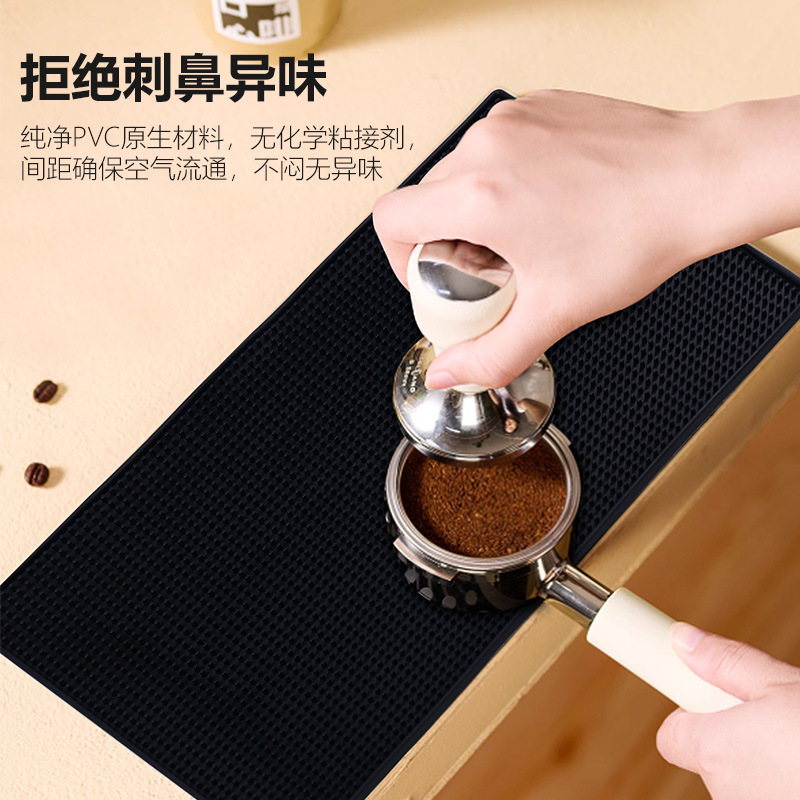 Customized thickened bar PVC MATS, anti-slip soft rubber filters, tableware water MATS, and table partitions by the manufacturer details Picture