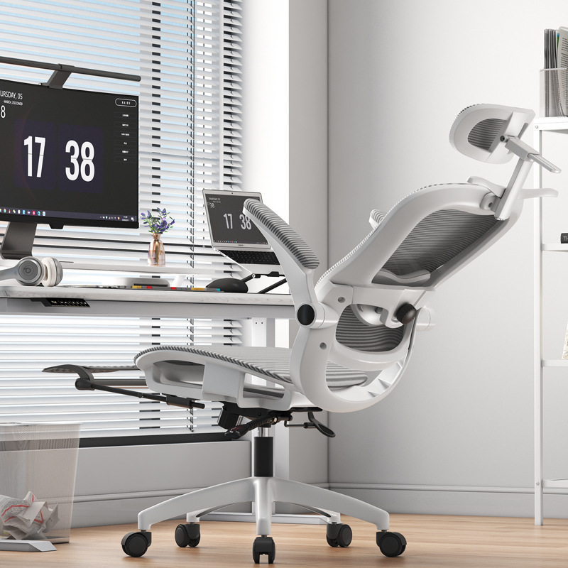 Star Factory wholesale ergonomic chair, 4D waist hollowed-out seat cushion, 3-level air lever, can be reclined or used freely, computer, home, office and gaming chair details Picture
