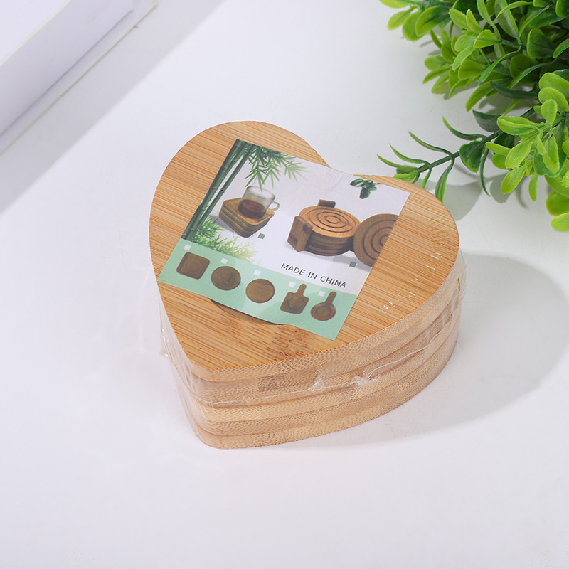 Creative table coasters, tea cup holders, combination sets, household bowl and plate heat insulation pads, round water cup gaskets wholesale Specification image