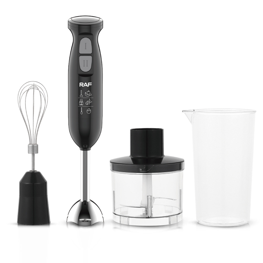 RAF European standard cross-border four-in-one multi-functional juicer and blender, egg beating, meat mincing, complementary food, handheld kitchen cooking stick Item Picture
