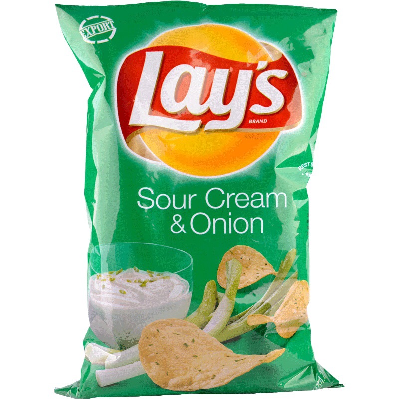 Lay's Potato chips, 425.2g of grilled flavor potato chips imported from the United States, are a snack Application Scenario