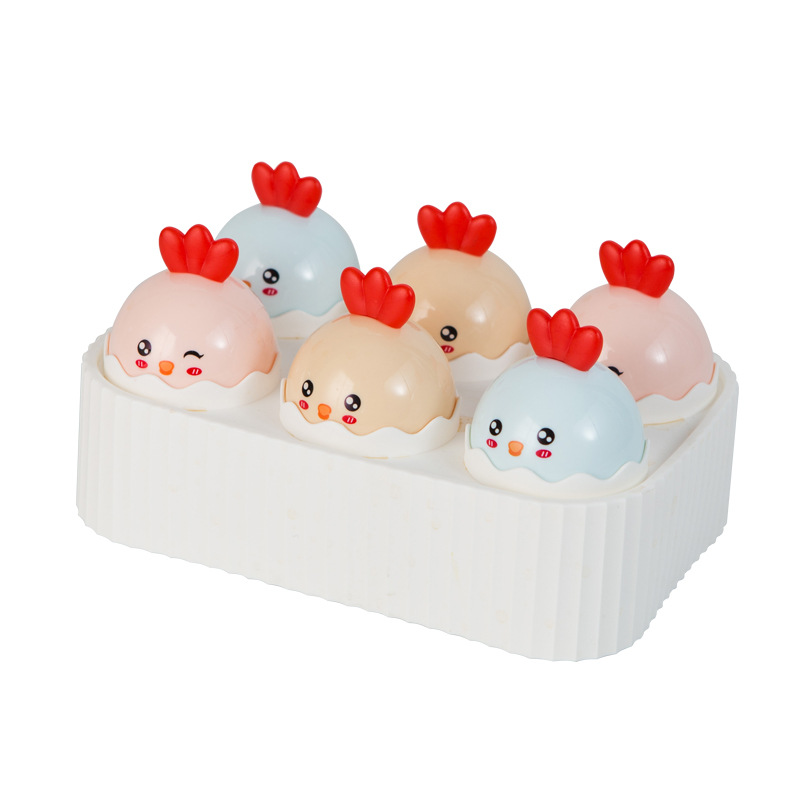 万福卡通小鸡草莓冰棒模 四格六格冰模自制冰棍冰激凌冻雪糕模具详情图5