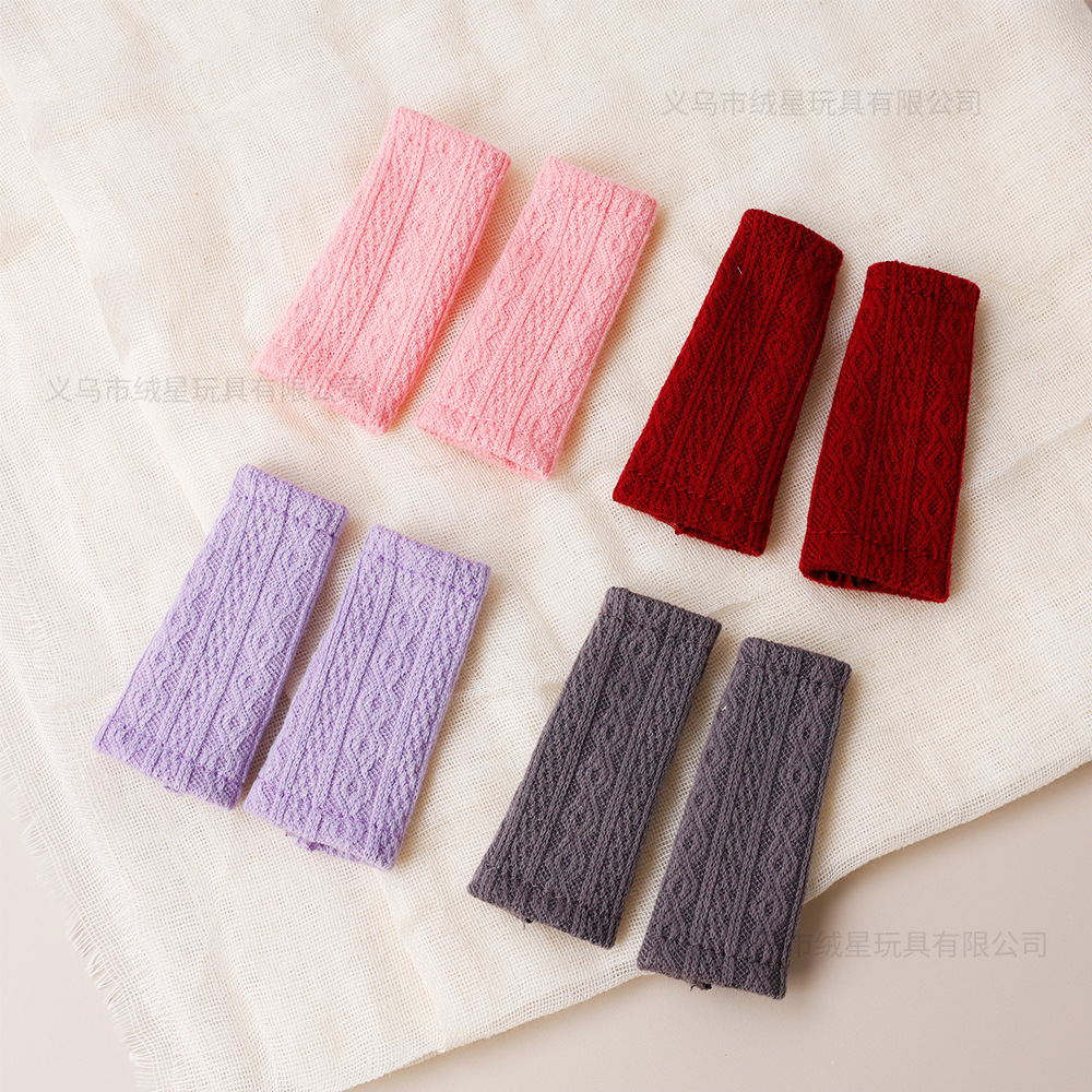 【 Exclusive Baby Clothes 】 Cute and fashionable plush stockings for dolls, paired with long-legged kitty doll pants details Picture