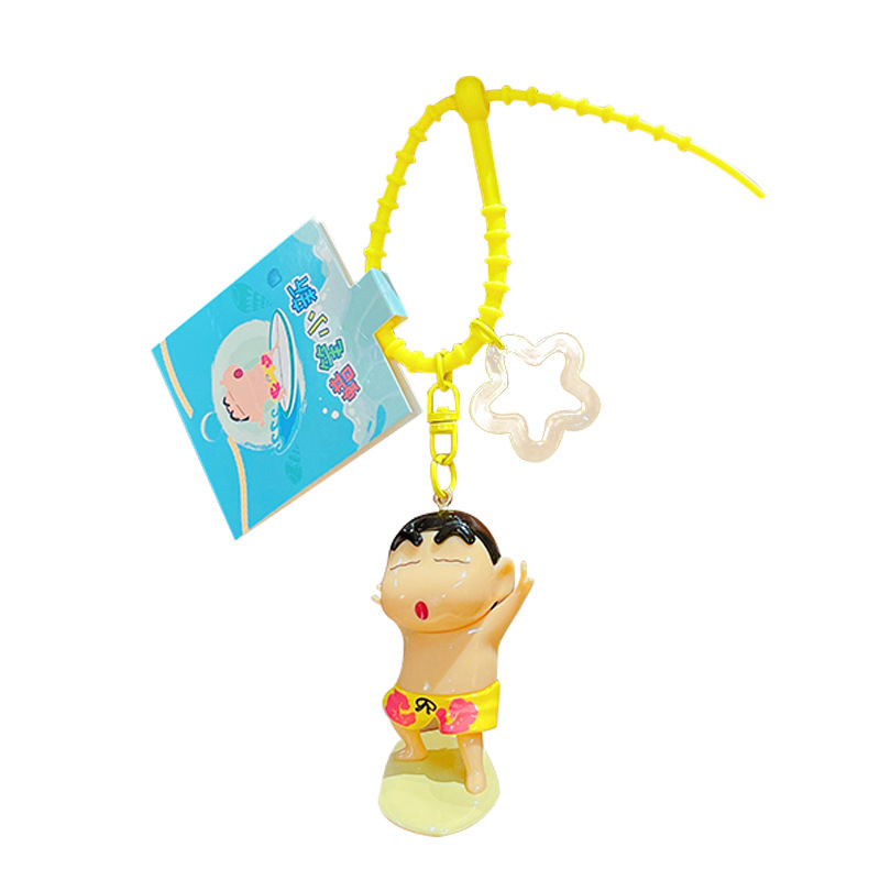 钥匙扣/钥匙扣塑料摆件/宋锦/明日方舟/马年白底实物图