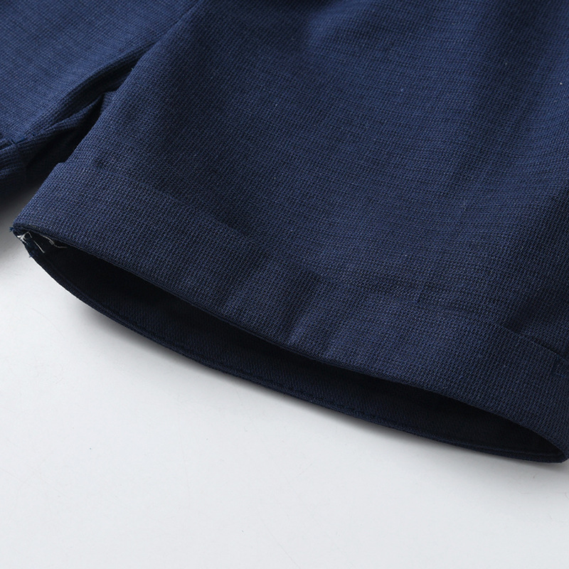 Summer short-sleeved suit for baby boys, infant gentleman's shirt and evening dress, cool and popular summer two-piece set for little boys Application Scenario
