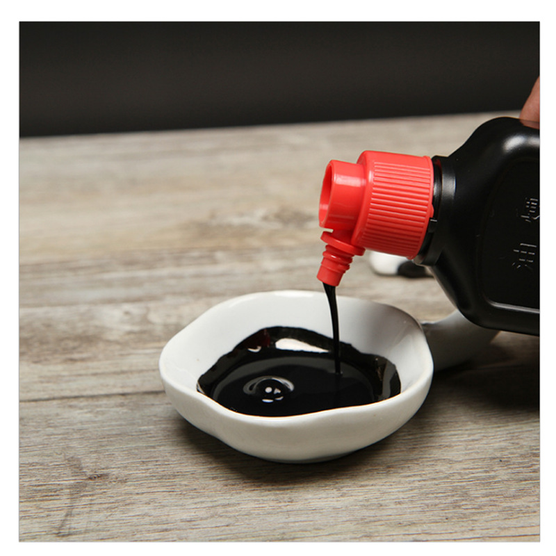 Genuine anti-counterfeiting Red Star Ink liquid, 450g/180g wholesale, oil fume ink for calligraphy, traditional Chinese painting and Xuan paper Application Scenario