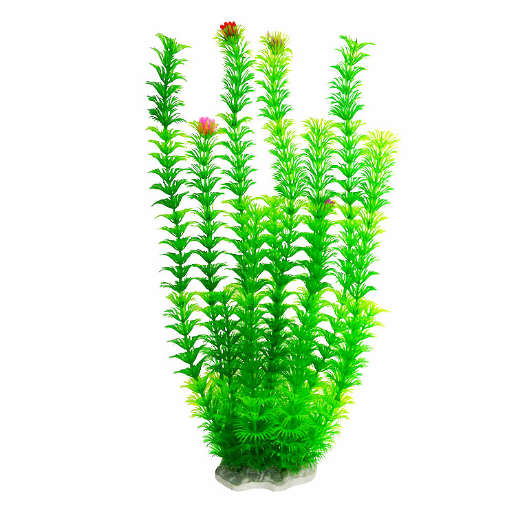 Fish tank decoration, plastic aquatic plants, artificial soft plant and flower ornaments, wholesale of aquarium landscaping, artificial landscaping Item Picture