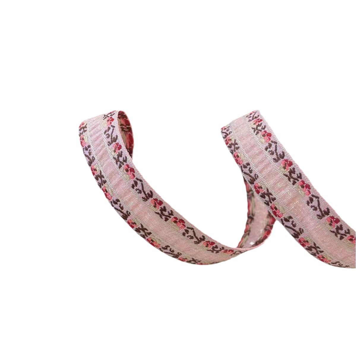 1-7 ج م) التطريز الوطني للرياح الوطنية على شكل أزهار وعروض من أغلفة الملابس Item Picture