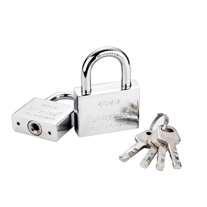 The padlock is open for outdoor waterproof and anti-prying warehouse iron doors, large door locks, household multi-key cabinets, and anti-theft lock heads Item Picture