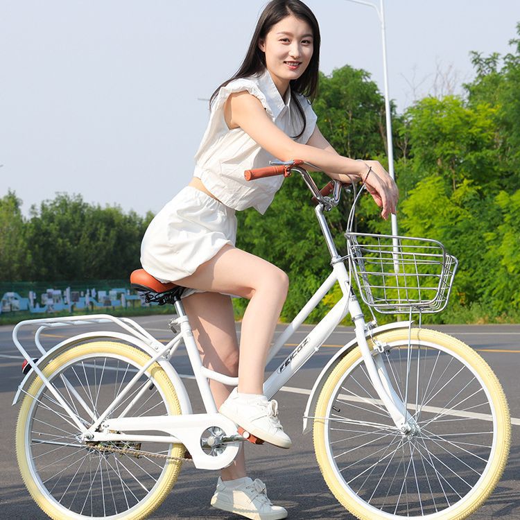 24-inch women's vintage bicycle, adult light bicycle, student variable-speed commuter bicycle, lady's commuter bicycle Specification image