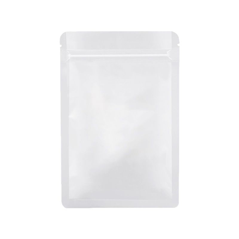 Frosted transparent self-sealing bag, thickened zipper sealed bag, custom card photo, jewelry card plastic packaging bag Item Picture