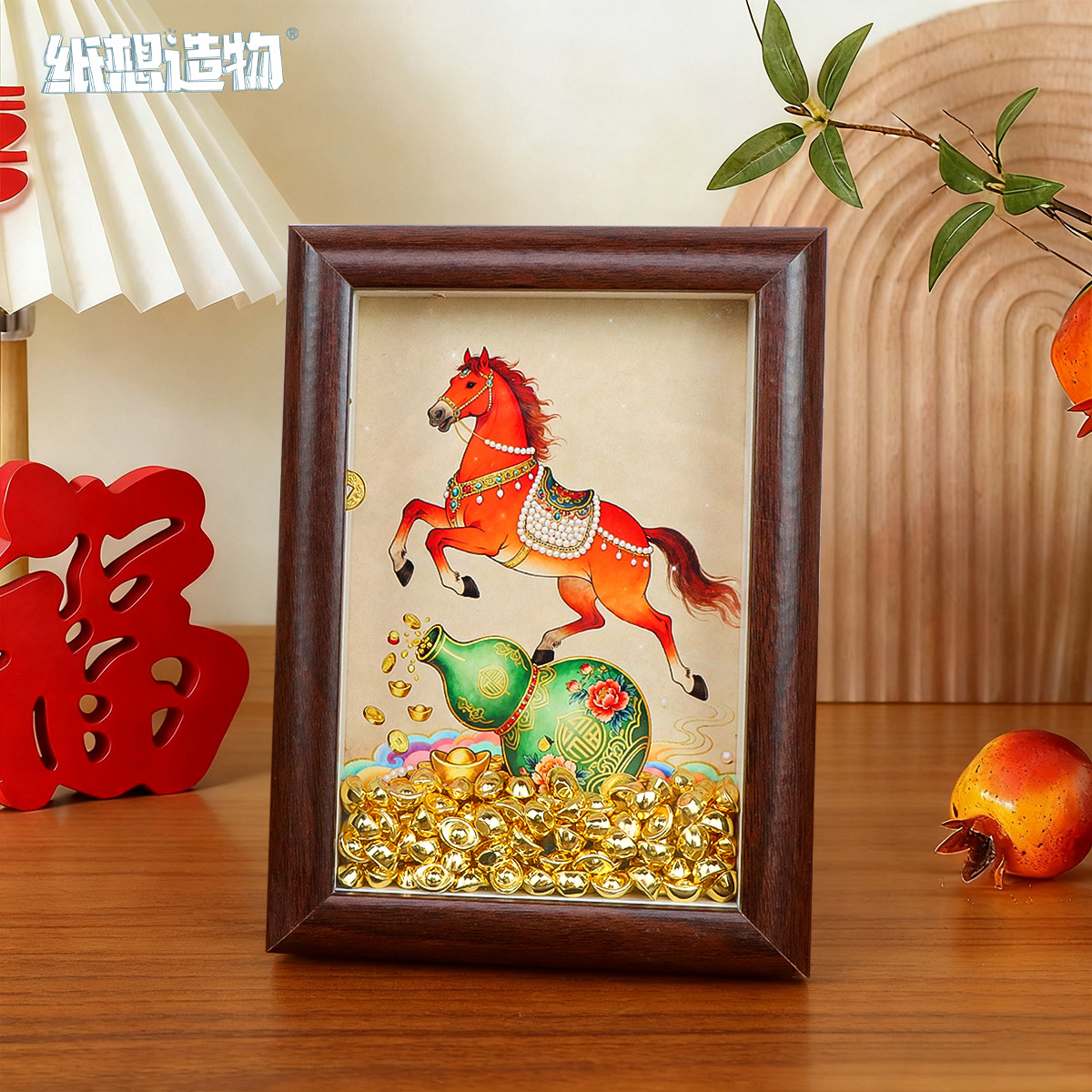门贴、年画实物图