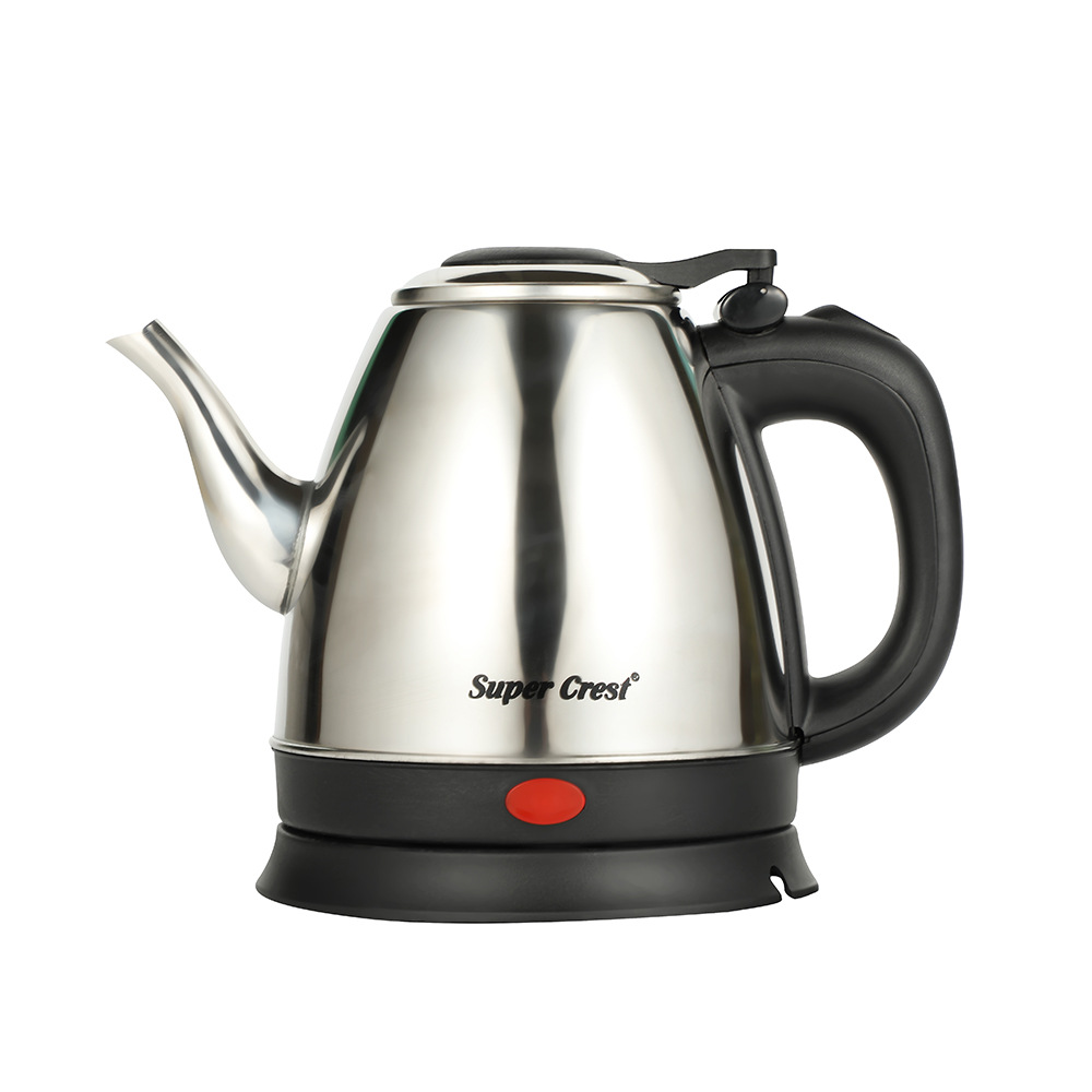 Wholesale of cross-border 304 stainless steel electric kettles, portable water boilers, 1.2-liter automatic power-off heat preservation water boilers Item Picture