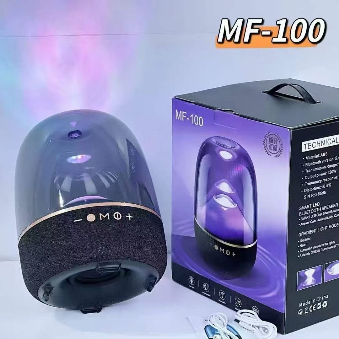 MF100 Harman Kardon Glass 5th Generation Wireless Bluetooth Speaker, desktop subwoofer, high-power Bluetooth speaker MF100 Harman Kardon Glass 5th Generation Wireless Bluetooth Speaker, desktop subwoofer, high-power Bluetooth speaker