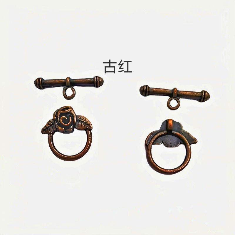 diy zinc alloy jewelry accessories OT buckle, clothing, luggage, bracelet, necklace, rose ring buckle manufacturer wholesale Application Scenario