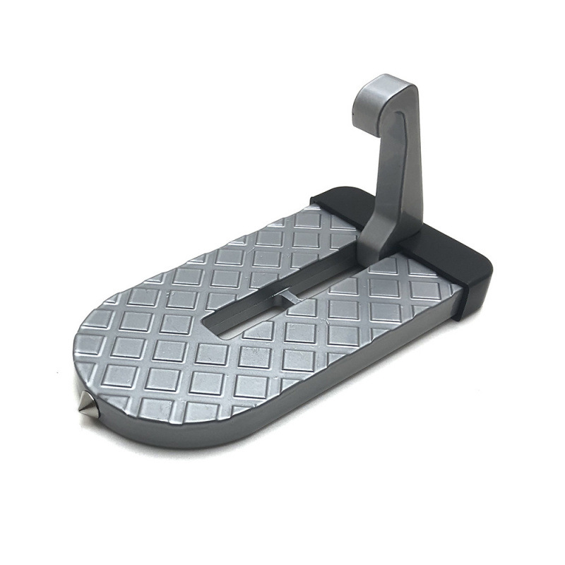 汽车协助踏板上车顶踏板辅助挂钩车门脚踏板                                        白底实物图